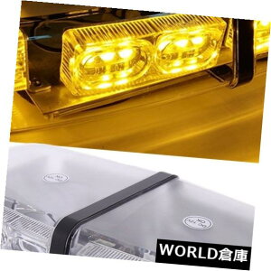 LED���C�g�o�[ ����36 LED 18W�t���b�V�����ߐF���F�ً}�x���~�j�X�g���{���C�g�o�[ Rooftop 36 LED 18W Flash Amber Yellow Emergency Warning Mini Strobe Light Bar �y���s�A���i�z