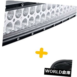 LEDCgo[ Ȃꂽ42 "C`240W LEDCgƃo[̍^̓_̉^]̃{[g̃tH[h̃tHOv/ W Curved 42" inch 240W LED Light Work Bar Flood spot Driving Boat Ford Fog Lamp+/W