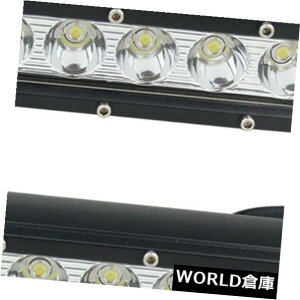 LEDCgo[ 2PCS 7C`VO[30W LED[NCgo[X|bg쓮vIt[hgbNIt 2PCS 7INCH SINGLE ROW 30W LED WORK LIGHT BAR SPOT DRIVING LAMP OFFROAD TRUCK OFF