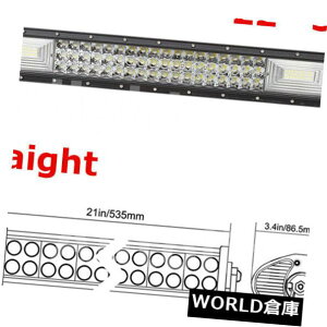 LEDCgo[ 7 D +gC - 22 '306 WXg[gLEDƃCgo[X|bgtbhW[vgbN{[gSUV 7D+Tri-Row 22'' 306W Straight LED Work Light Bar Spot Flood Jeep Truck Boat SUV