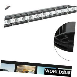LEDCgo[ ׂ21C`54W LED̉^]̃X|bgCg̃tbhCg_dCgPs Slim 21inch 54W LED Driving Spotlight Floodlight Bar Work Light Single Row