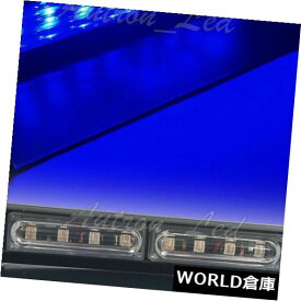 LEDライトバー 11 "LEDブルーダッシュサッカー応答信号車ストロボフロントガラスライトバー24W 11" LED Blue Dash Sucker Response Signal vehicle Strobe Windshield Light Bar 24W