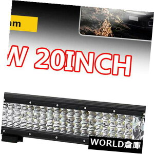 LEDCgo[ 20C`4R{LED[NCgo[^X|bg^]It[h4WD ATV UTE 20inch Quad-Row COMBO LED Work Light Bar Flood Spot Driving Offroad 4WD ATV UTE