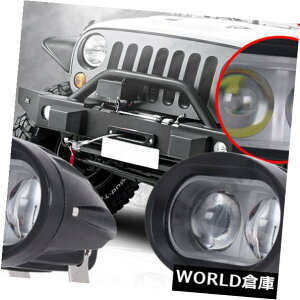 LEDCgo[ SUVgN^[vp2X 4C`4D LED[NCgo[|bhX|bgr[It[hUS 2X 4inch 4D LED Work Light Bar Pods Spot Beam Offroad For SUV Tractor Lamps US