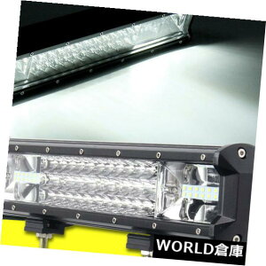 LEDCgo[ 16 "C`432W 7DOLED̎d̃Cgo[̓_̍^R{It[hSUVgbN 16" Inch 432W 7D Tri-row LED Work Light Bar Spot Flood Combo Offroad SUV Truck