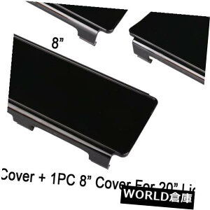 LEDCgo[ 20 "W[vgbÑIt[h4WD SUV ATV̂߂̃C`̕ی썕LEDCgo[Jo[ 20" Inch Protective Black LED Light Bar Cover for Jeep Truck Offroad 4WD SUV ATV