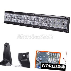 LEDCgo[ 22C`5DYLEDCgo[[NX|bg^It[hhCrOv4WD{[gSUV 22" inch 5D Lens LED Light Bar Work Spot Flood Offroad Driving Lamp 4WD Boat SUV