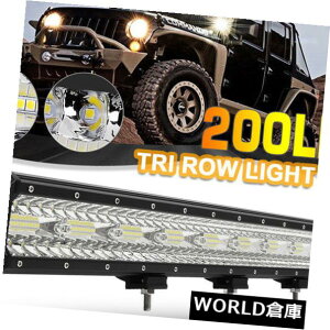 LEDCgo[ 29inch 600W 200͎d̃Cgo[̍^_̃R{ATV̉^]̃It[hSUV{[g𓱂܂ 29inch 600W 200 Led Work Light Bar Flood Spot Combo ATV Driving Offroad SUV Boat