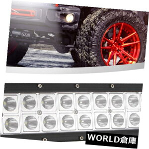 LEDCgo[ 13C`120W 2SUṼ{[g̃W[v̂߂ɖhd̃Cgo[6000K̔𓱂܂ 13 Inch 120W 2 Rows Led Work Light Bar 6000K White Waterproof for SUV Boat Jeep