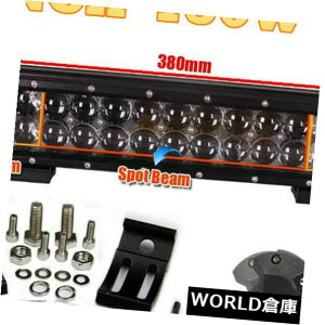 LEDCgo[ 15C`150bgledƃCgo[^X|bgR{r[It[hgbN{[g4bgatv 15Inch 150W LED Work Light Bar Flood Spot Combo Beam Offroad Truck Boat 4WD ATV