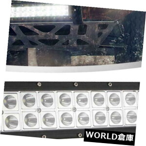LEDCgo[ 120W 2̓It[hSuṽ{[g4X4̂߂ɖhd̃Cgo[6000K̔𓱂܂ 120W 2 Rows Led Work Light Bar 6000K White Waterproof for Off-Road Suv Boat 4X4