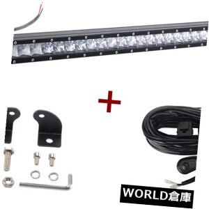 LEDCgo[ 31 "150WN[LEDCgo[X|bgtbhR{PXW[vATV 32" +C[ 31'' 150W CREE LED Light Bar Spot Flood Combo Single Row Slim Jeep ATV 32''+Wire