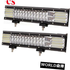LEDCgo[ 2x 20C`288W TriRowsR{r[ATV UTVgbNIt[hԂ̓Cgo[126W𓱂܂ 2x 20inch 288W TriRows Combo Beam ATV UTV truck offroad car led light bar 126W