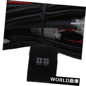 LEDCgo[ 12V-24V SUVIt[hsbNAbvLED[NCgo[zn[lX40A[XCb` 12V-24V SUV Offroad Pickup LED Work Light Bar Wiring Harness 40A Relay Switch