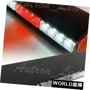 LED���C�g�o�[ 20 LED���b�h���z���C�g�_�ŉ����r�[�R���M���X�g���{���[�t�g�b�v���C�g�o�[38W 20 LED RedWhite Flashing Response Beacon Signal Strobe Roof Top Light Bar 38W �y���s�A���i�z