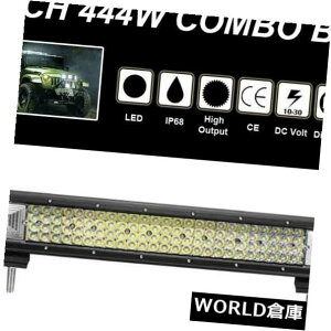 LEDCgo[ 23C`444W LED[NCgo[^X|bgR{It[hvSUVgbNATV UTV 23inch 444W LED Work Light Bar Flood Spot Combo Offroad Lamp SUV Truck ATV UTV