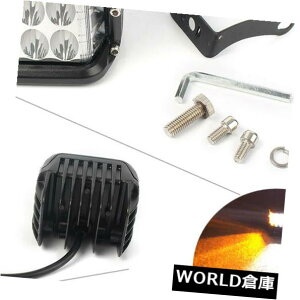 LEDCgo[ LED[NCgo[TChV[^[R{r[zCg+CG[hCrOIt[hha LED Work Light Bar Side Shooter Combo Beam White+Yellow Driving Offroad ha