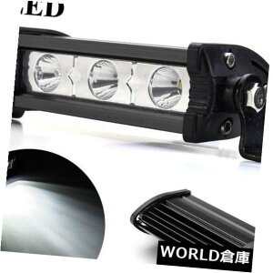 LEDCgo[ 4C`9W 3 LED 6000KX|bgr[[NCgo[vSuv{[gIt[hgbNATV 4 inch 9W 3 LED 6000K Spot Beam Work Light Bar Lamp Suv Boat Offroad Truck ATV
