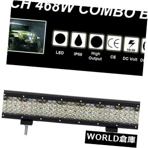 LEDCgo[ 24 "468W LED[NCgo[쓮vR{r[It[hSUV UTV 4WD 12V 24V 24" 468W LED Work Light Bar Driving Lamp Combo Beam Offroad SUV UTV 4WD 12V 24V