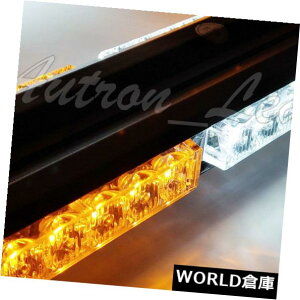 LEDCgo[ 18 "108WߐFFLEDxً}r[R_uTChXg{Cgo[ 18" 108W Amber White LED Warning Emergency Beacon Double Side Strobe Light Bar