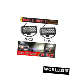 LEDCgo[ 1pC7C`36WX|bgr[N[LED[NCgo[It[hATV SUVgbN9-32V 1 pai 7 INCH 36W Spot Beam CREE LED Work Light Bar Off Road ATV SUV Truck 9-32V