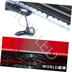 LEDCgo[ 19 "36LEDً}x_uTChr[RXg{Cgo[bhzCg108W 19" 36LED Emergency Warning Double Side Beacon Strobe Light Bar Red White 108W