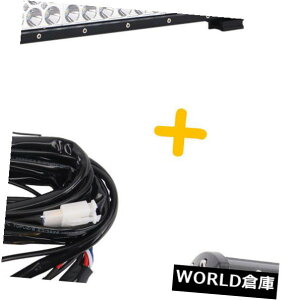 LEDCgo[ 44C`288WN[LEDCgo[zLbg2 x 4C`18WN[X|bg|bhCg 44inch 288W CREE LED Light Bar+ Wiring Kit+ 2X 4inch 18W CREE Spot Pod Lights