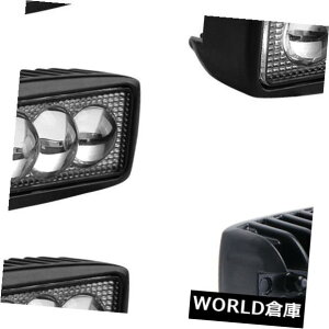 LEDCgo[ 4×6 "18W LEDX|bgCgo[op[Ɖ^]It[hgbNW[vtH[h4DY 4X 6" 18W LED Spot Light Bar Bumper Work Driving OffRoad Truck Jeep Ford 4D Lens