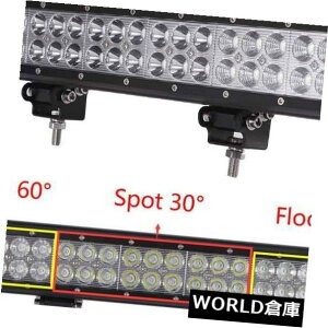 LED���C�g�o�[ �f���A�����[�t�B�b�V���A�C�v���W�F�N�g �R���g���[�������YLED���[�N���C�g�o�[20�C���`�X�|�b�g�t���b�h�R���{ DUAL ROW Fish-Eye-Projector-Lens LED Work Light Bar 20 Inch Spot Flood Combo �y