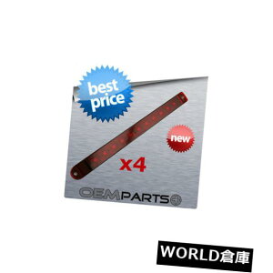 LEDCgo[ 4 x17 "LEDV[IDu[Le[Cgo[gCg[[JX^ 4X RED 17" LED SEALED IDENTIFICATION ID BRAKE TAIL TURN LIGHT BAR TRAILER CUSTOM