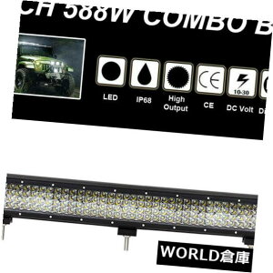 LEDCgo[ 30 "588W LED[NCgo[hCrOvR{r[It[hSUV UTV 4WD 12V 24V 30" 588W LED Work Light Bar Driving Lamp Combo Beam Offroad SUV UTV 4WD 12V 24V