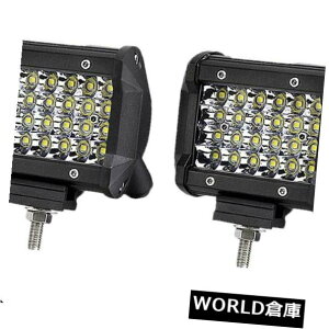 LEDCgo[ NH[h4C`72WLED[NCgo[X|bgIt[htHOvsbNAbvgbN Quad Row 4inch 72W Auto LED Work Light Bar Spot Offroad Fog Lamp Pickup Truck