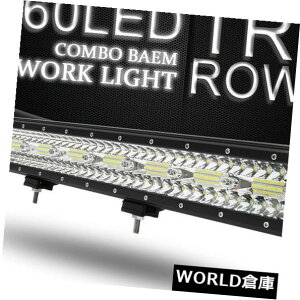 LEDCgo[ 23C`480W LED̎d̃Cgo[̍^̓_̉^]̖v4WD̃gbNIt[h 23 Inch 480W LED Work Light Bar Flood Spot Driving Fog Lamp 4WD Truck Offroad