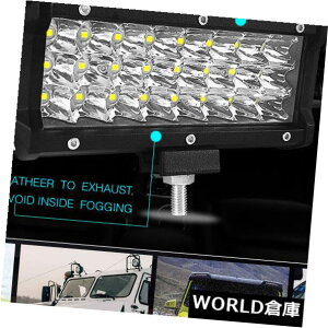 LEDライトバー 7インチ72W LEDライトバーワークスポットフラッドカーボートドライビングバンパートラックランプWT2 7inch 72W LED LIGHT BAR WORK SPOT FLOOD CAR BOAT DRIVING BUMPER TRUCK LAMP WT2
