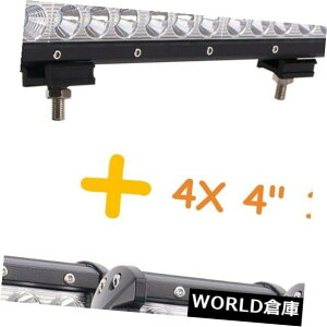 LEDCgo[ 28C`180W LEDCgo[R{4WD + 4X4C`18WN[X|bg|bhW[vtH[h26/2729 28inch 180W LED Light Bar Combo 4WD+4X4inch 18W Cree Spot Pods Jeep Ford 26/2729