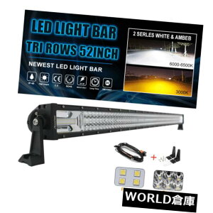 LEDCgo[ ATV SUṼgbÑ{[g̗Ԃ̂߂3132WO261 LED̃Cgo[8̏Ɩ[h 3132W Tri-Row 261 LED Light Bar 8 Lighting Modes for ATV SUV Truck Boat Trains