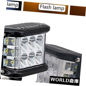 LEDCgo[ 2s[X4C`45bgN[led[NCgo[tbhX|bgXg{r[vIt[hATV 2pcs 4inch 45W CREE LED WORK LIGHT BAR Flood Spot Strobe Beam LAMP Off-road ATV