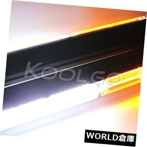 LEDCgo[ 72W䎲LEDXg{ʋً}x̃Cgo[r[R12 / 24V͂F̔ 72W COB LED Strobe Traffic Emergency Warning Light Bar Beacon 12/24V Amber White