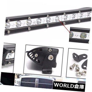 LED���C�g�o�[ 13�C���`36W 16200 LM�X�|�b�g�X����LED�P��s�I�t���[�h��ƃ��C�g�o�[ATV UTV X 8 13inch 36W 16200 LM SPOT SLIM LED Single Row Offroad Work Light Bar ATV UTV X8 �y���s�A���i�z