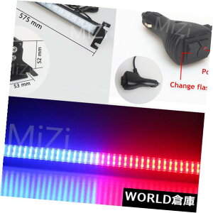 LEDCgo[ 80 LEDԂ̃Xg{ړxCgo[tbVMً}RedBlue 80 LED Car Strobe Moving Warning Light Bar Flash Signal Emergency RedBlue