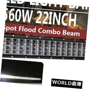 LED���C�g�o�[ 22�C���`560W�͓��g���b�N�̖��̃W�[�v4WD�{�[�g�𗣂ꂽ�d���̃��C�g�o�[LED�̃R���{�̃r�[�����Ȃ��܂��� 22in 560W Curved Work Light Bar LED Combo Beam Off Road Truck Fog Jeep 4WD Boat �y���s�A
