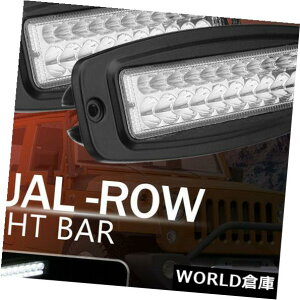 LEDCgo[ 2X 7C`100W LED[NCgo[tbV}EgtbhX|bgr[hCrOtHO 2X 7 Inch 100W LED Work Light Bar Flush Mount Flood Spot Beam Driving Fog