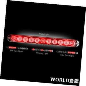 LEDCgo[ Recon 26418BK - 15 "~jX[NLEDe[Q[gCgo[ Recon 26418BK - 15" Mini Smoke LED Tailgate Light Bar