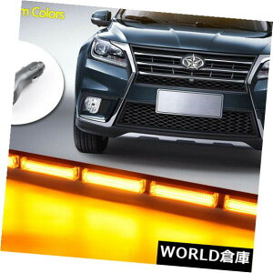 LEDCgo[ 32 "90W̕䎲LEDً̋}̌x̌ʌږ̃tbVXg{̃Cgo[̂͂F 32" 90W COB LED Emergency Warning Traffic Advisor Flash Strobe Light Bar Amber