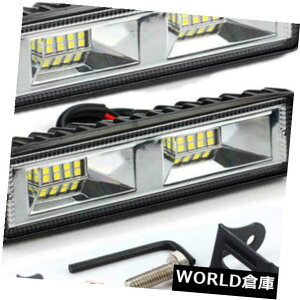 LEDCgo[ 2s[X48bg12{g16 ledƌX|bgr[o[suvIt[hhCrOtHOv 2Pc 48W 12V 16 LED Work Light Spot Beam Bar Car SUV Off-Road Driving Fog Lamp
