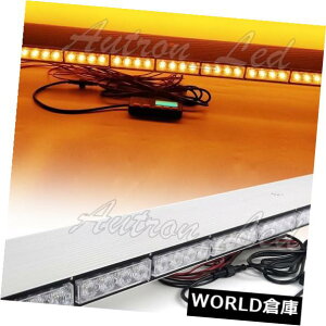 LEDCgo[ 50 "C`LEDً̋}̕W̓Xg{̉̌/̃gbN͂F̃Cgo[Ɍx܂ 50" Inch LED Emergency Beacon Warn Strobe Rooftop Tow/Plow Truck Amber Light Bar