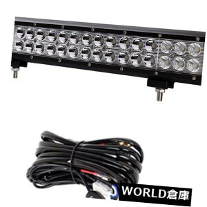 LEDCgo[ 22 '144WLEDƓo[^X|bgIt[hATV 4X4hCuUTE +z 22'' 144W CAR LED WORK LIGHT BAR FLOOD SPOT OFFROAD ATV 4X4 DRIVING UTE +Wiring