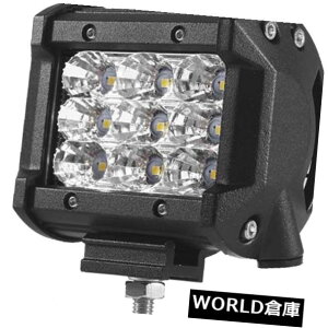 LEDCgo[ 54W 4C`LEDCgo[tbhTRI-ROWhCrO[NvIt[h4WD ATV SUV 54W 4 Inch LED Light Bar Flood TRI-ROW Driving Work Lamp Offroad 4WD ATV SUV