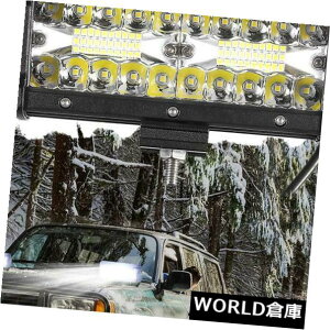 LEDCgo[ 7C`120W 40 LED[NCgo[X|bg^R{It[hSUVgbN 7Inch 120W 40 LED Work Light Bar Highlighted Spot Flood Combo Offroad SUV Truck
