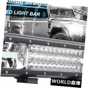 LEDCgo[ 16 '432W 37D LEDƃCgo[X|bgtbhR{It[hSUV ATV I8D0 16'' 432W Tri-row 7D LED Work Light Bar Spot Flood Combo Off-road SUV ATV I8D0